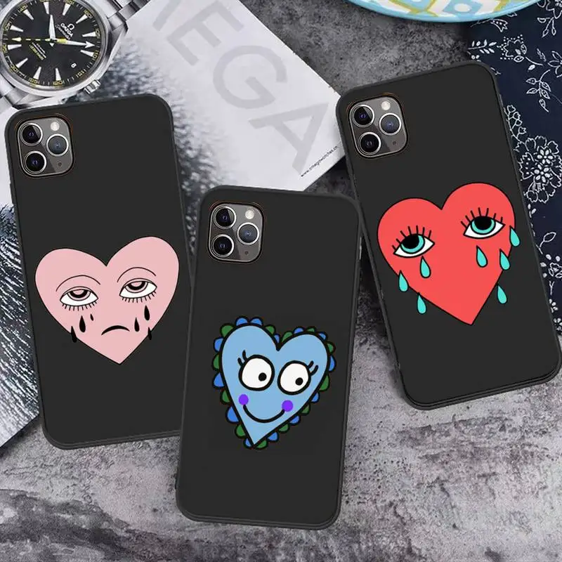 

Evil Eye Third Eye love Phone Case for iPhone 7 8 11 12 Pro X XS XR Samsung A S 6 7 9 10 51 70 mobile bags