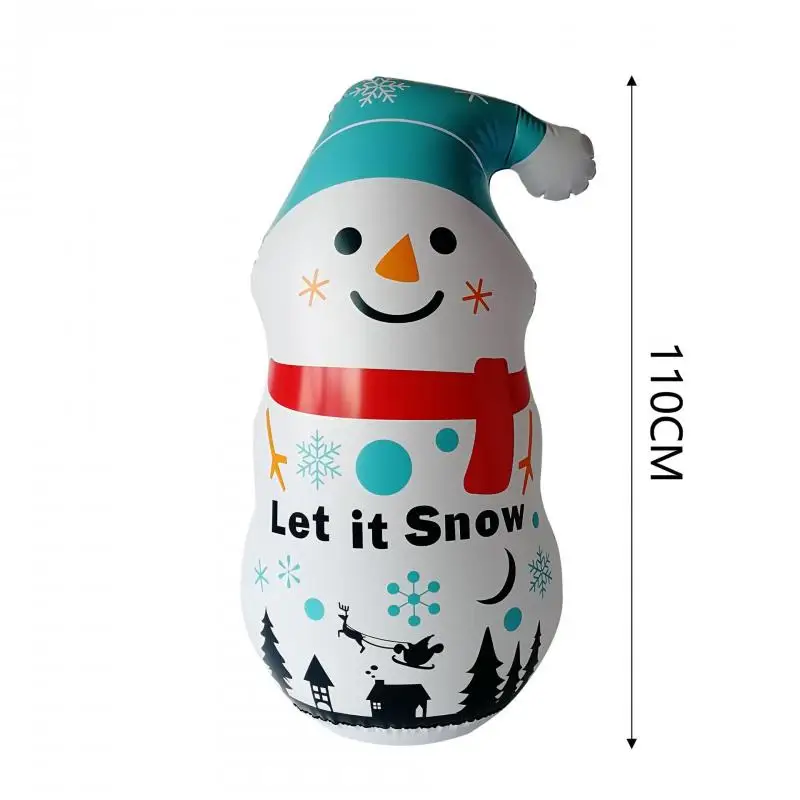 

Inflatable Christmas Snowman tumbler Airblown snowman Toys for Household Parties Accessories Indoor Outdoor Yard Garden Decor