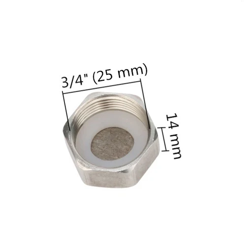 

Затычка из нержавеющей стали Adhere To Fly 1/2", 3/4", 1"