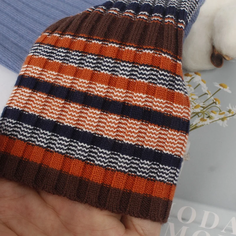 Женский свитер с высоким воротом GIGOGOU теплый толстый вязаный пуловер в рубчик