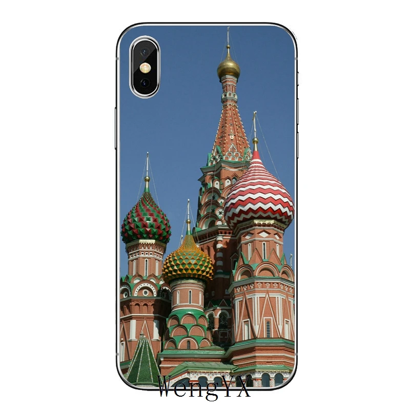 Kremlin Red Square Moscow Russia Accessories phone case For iPhone 11 Pro XS Max XR X 8 7 6 6S Plus 5 5S SE 4s 4 iPod Touch | Мобильные