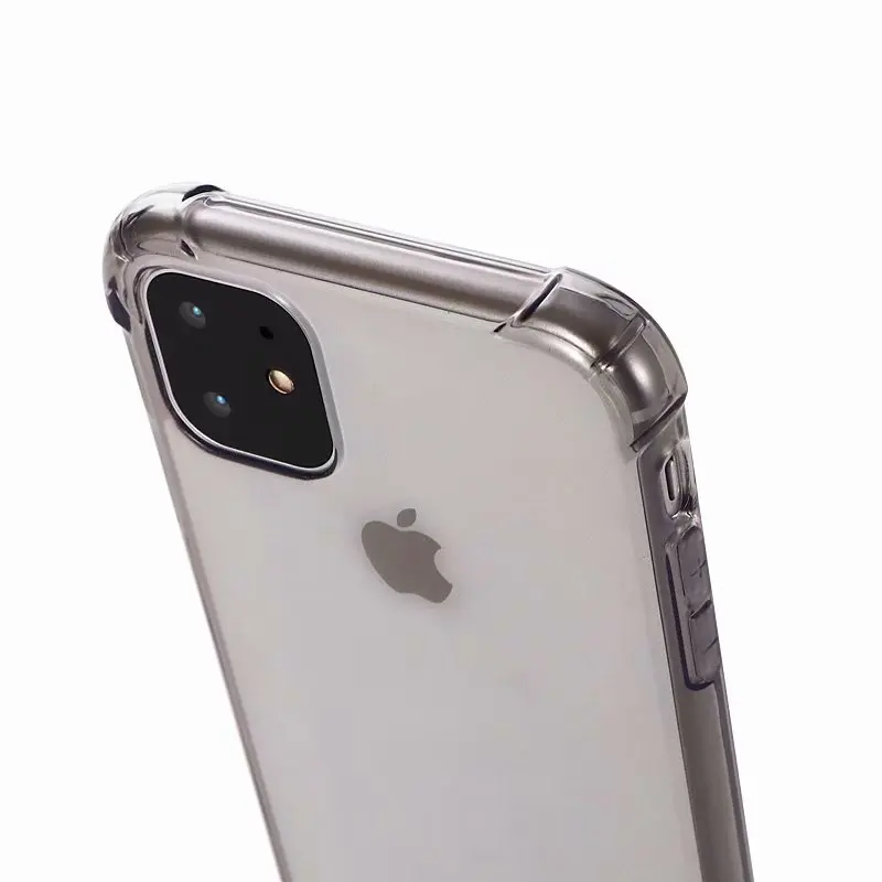 Прозрачный чехол LACK для телефона iPhone 12 11Pro Max XR XS X 7 8Plus 12mini ультратонкий