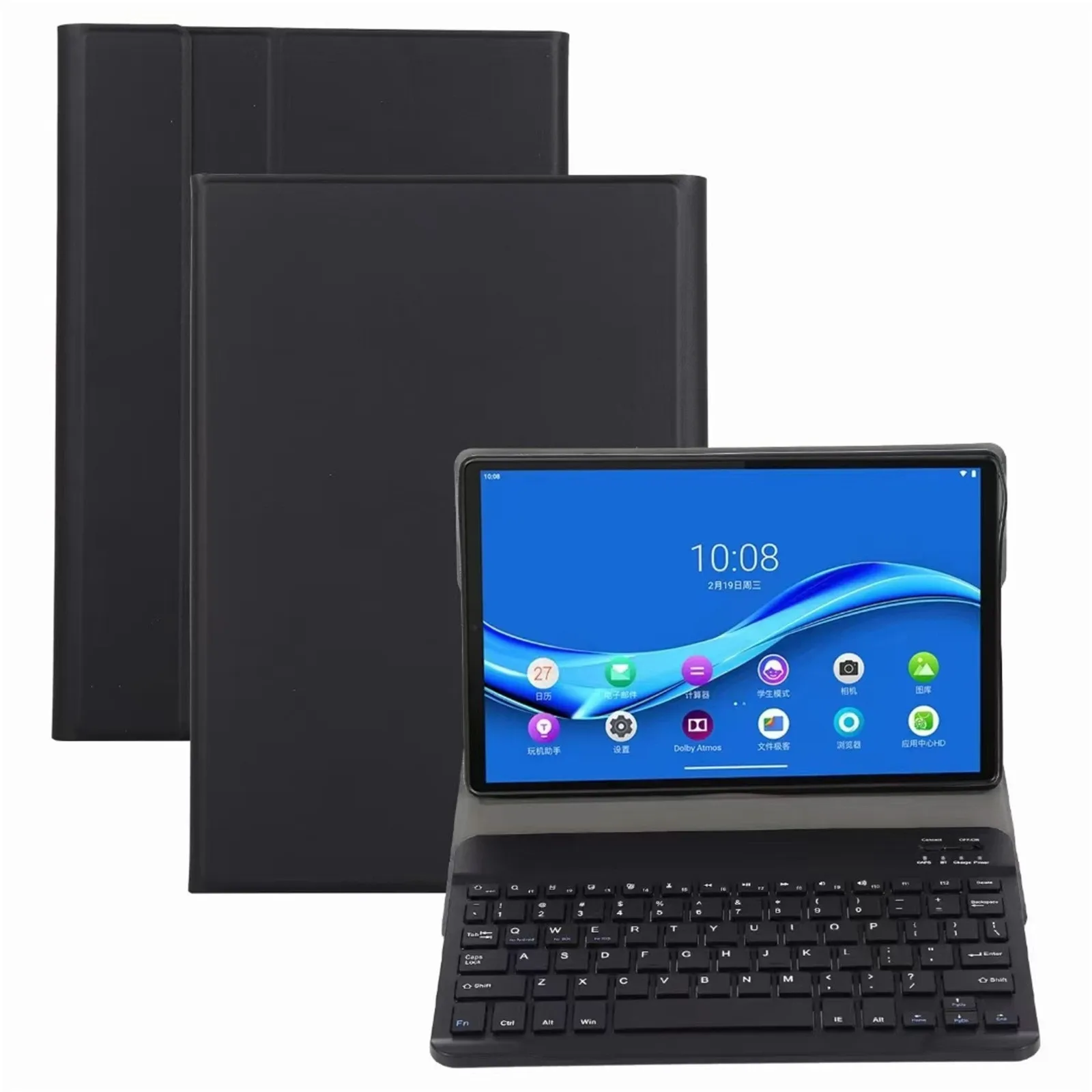 

Tablet Case Cover For Lenovo Tab M10 FHD Plus 10.3 X606F/X606X Leather Tablet Hard Case Stylish Slim Bluetooth Keyboard In Stock
