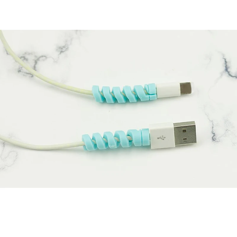 10 шт. защитный чехол для Apple iPhone USB зарядный кабель C66|Органайзеры кабеля| |