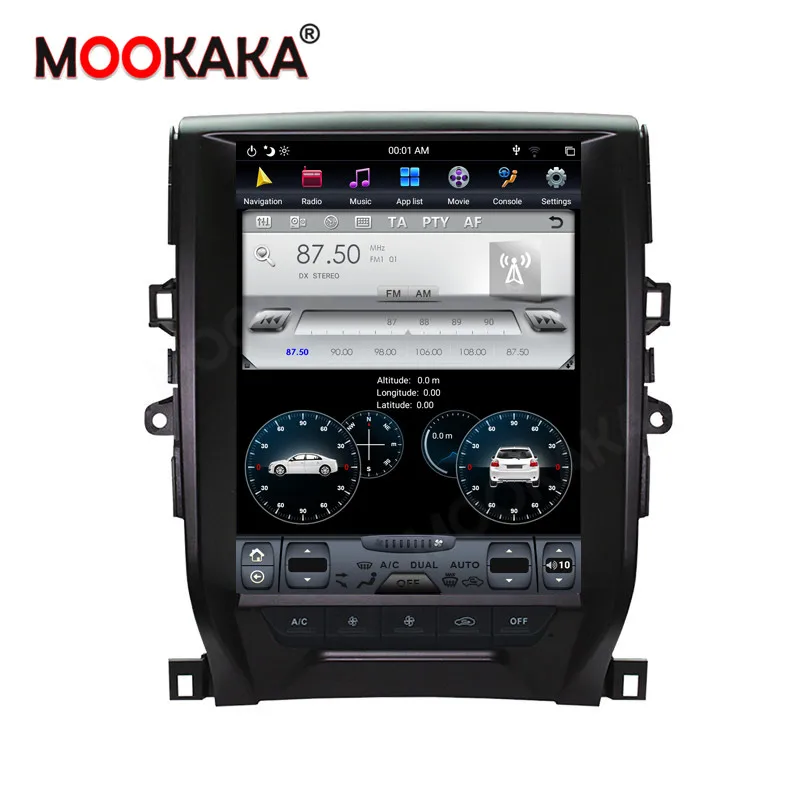

Carplay 128 ГБ PX6 DSP Android 9,0 вертикальное радио Тесла Автомобильный мультимедийный плеер стерео GPS навигация для Toyota Reiz 2010-2013unit
