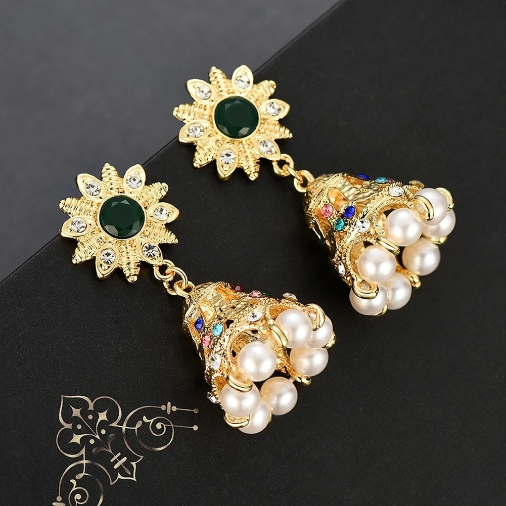Brinco серьги античные Jhumki Jhumka висячие серьги этические племенные ювелирные изделия Ближний Восток Ретро Национальный стиль колокол