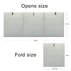 Обогреватель для патио, 13 шт., отражатель, наружные обогреватели для пропана, природного газа H58C