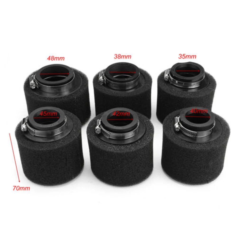 Горячая Распродажа воздушный фильтр для мотоцикла 35 мм 38 40 42 45 48 губчатая пена