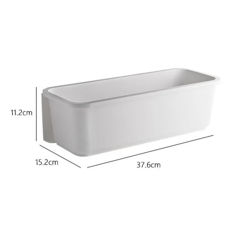 

Wall-Mounted Drawable Racks Home Kitchen Plastic Free Punching Cabinet Drawer Seasoning Jar Dishes Space Saving Storage Boxes