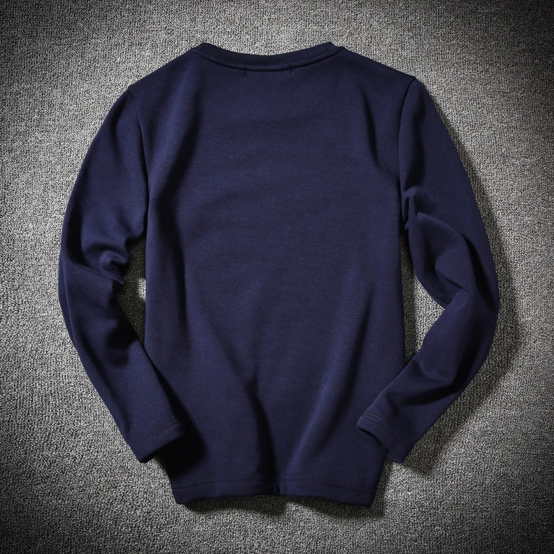 E BAIHUI Новая мода мужские осенние теплые кофты на каждый день из хлопка и флиса