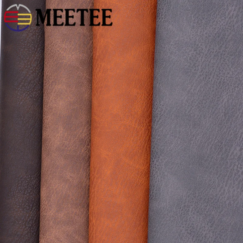 Meetee 50х68см искусственная Синтетическая кожа ткань для шитья DIY сумка обувь