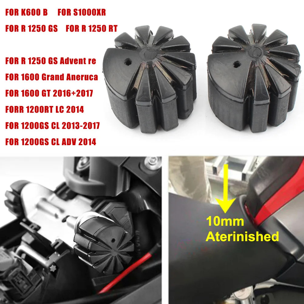 

2PCS Rubber Rider Seat Lowering Kit Fit for BMW R1200GS LC 2013-2019 2014 R 1200 GS ADV R1200 GS Fit for BMW R1250 GS RT S1000