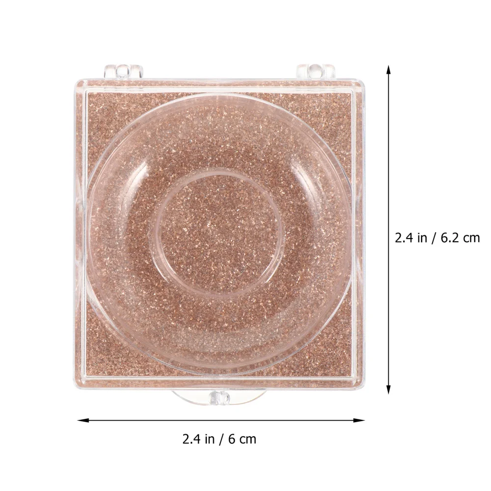 

6pcs Square False Eyelash Case Fake Eyelash Packing Box Eyelash Holder