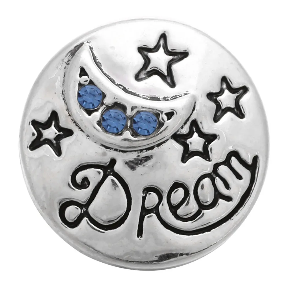 10 шт./лот 6 видов цветов Горячая Распродажа Сменные аксессуары металлические Луна