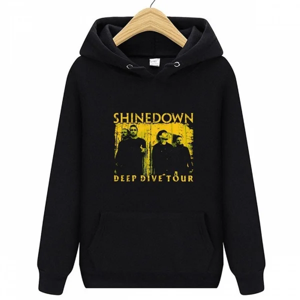 

Толстовка унисекс Shinedown с капюшоном для дайвинга, 2020