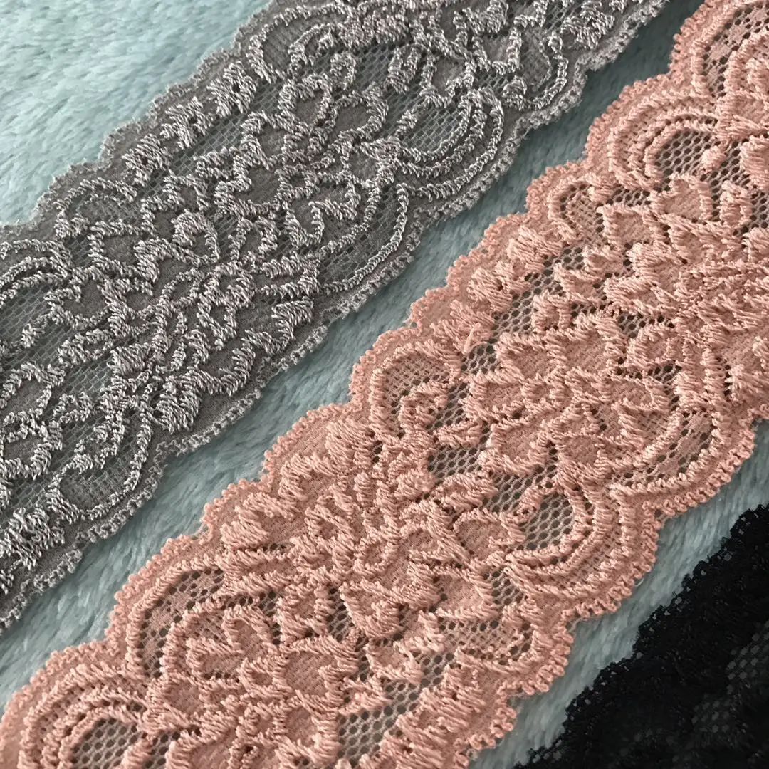 Модель № C1284-1 высококачественное кружево colorfu декоративное для нижнего белья