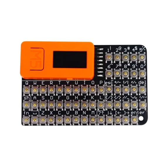 

M5Stack Official CardKB HAT ESP32 Mini IoT Development Board Compatible Hat Mini Keyboard Unit GROVE I2C STEM Python UIFlow