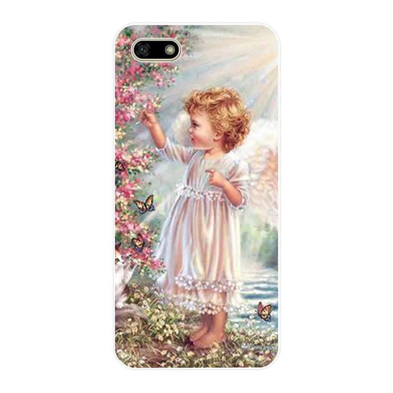 Мягкий Силиконовый ТПУ чехол 358FG для мальчиков и девочек huawei Honor 7a 5 45 pro 7 7c 7x y5 2018 |