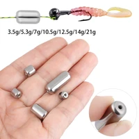 barrel bullet additional weight 35g 28g quick release casting hook connector line sinkers fishing tungsten fall sinker