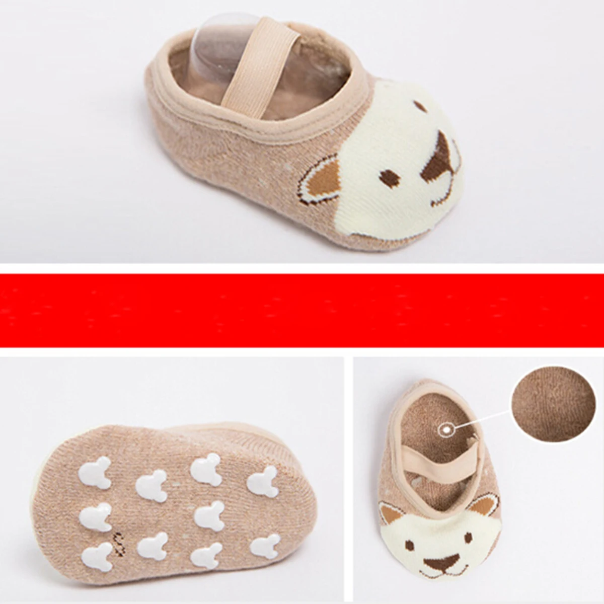 1 пара детские Нескользящие носки по щиколотку для мальчиков и девочек хлопковые