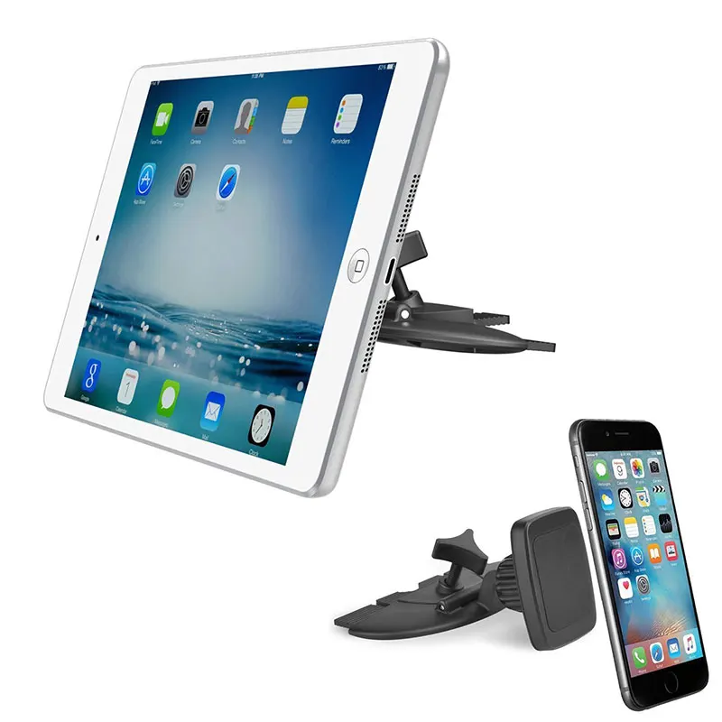 Магнитный держатель со слотом CD для телефона автомобильный iPhone X 11 8 Plus магнитный