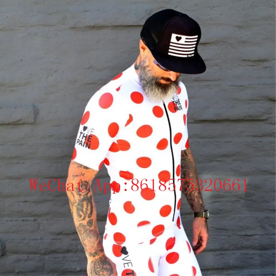 Люблю боль триатлона Pro team легкий с коротким рукавом Велосипеды Джерси и