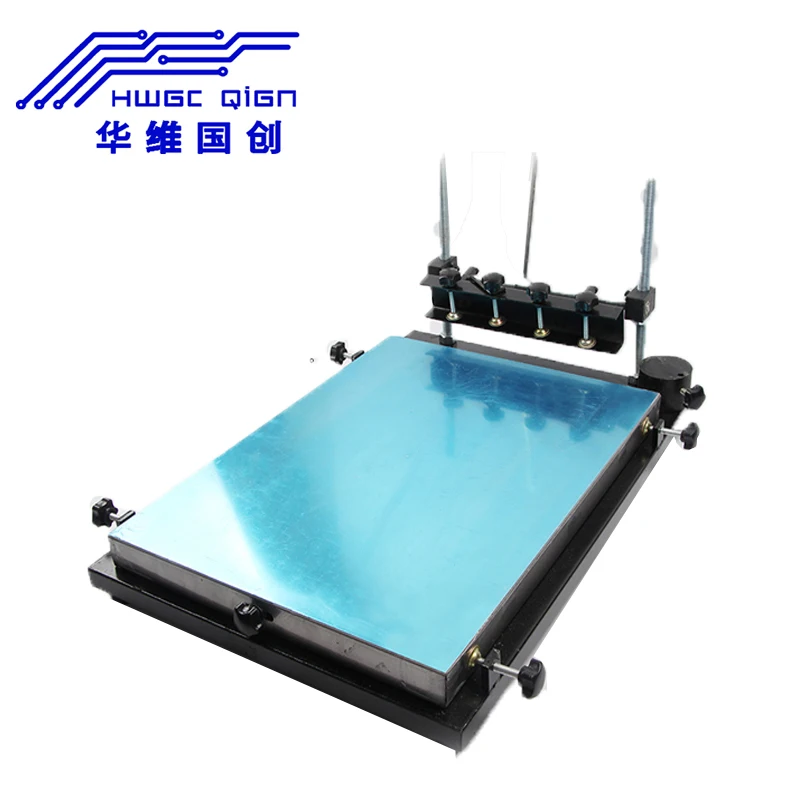 Бесплатная доставка Стоимость большой размер Трафаретный принтер SMT паяние