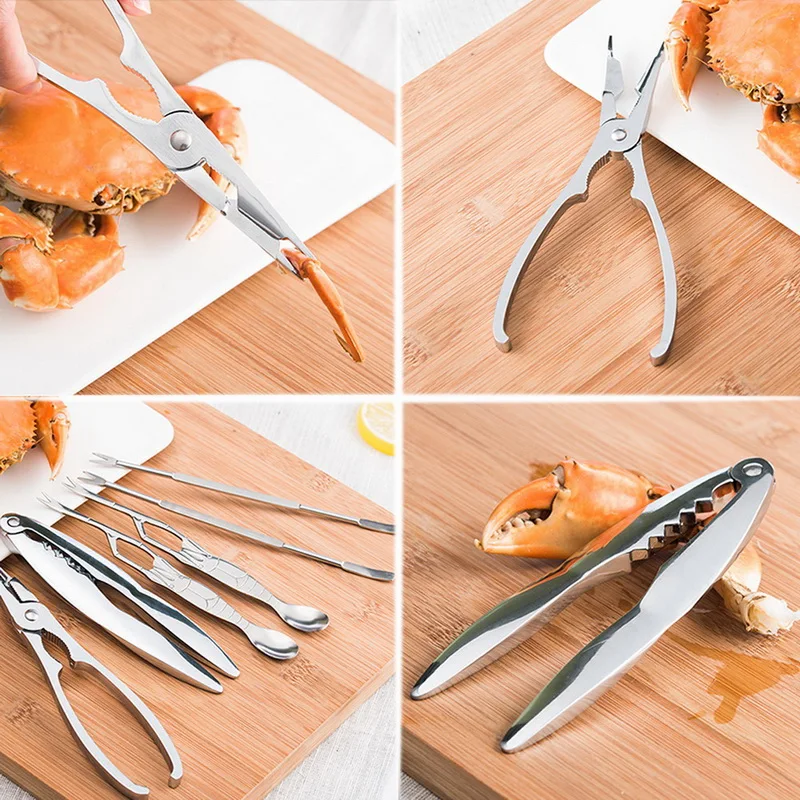 Наборы инструментов для морепродуктов краб кракеры набор ложек инструмент