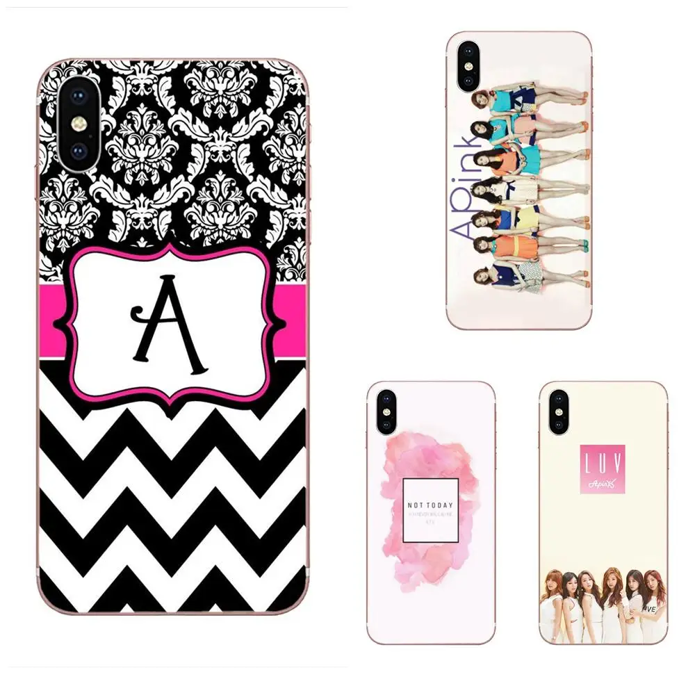 Розовый K-POP apink Корея группа для девочек Xiao mi 3 4 4C 4i 5 5s 5X6 6X8 SE Pro Lite A1 Max x 2 Note |