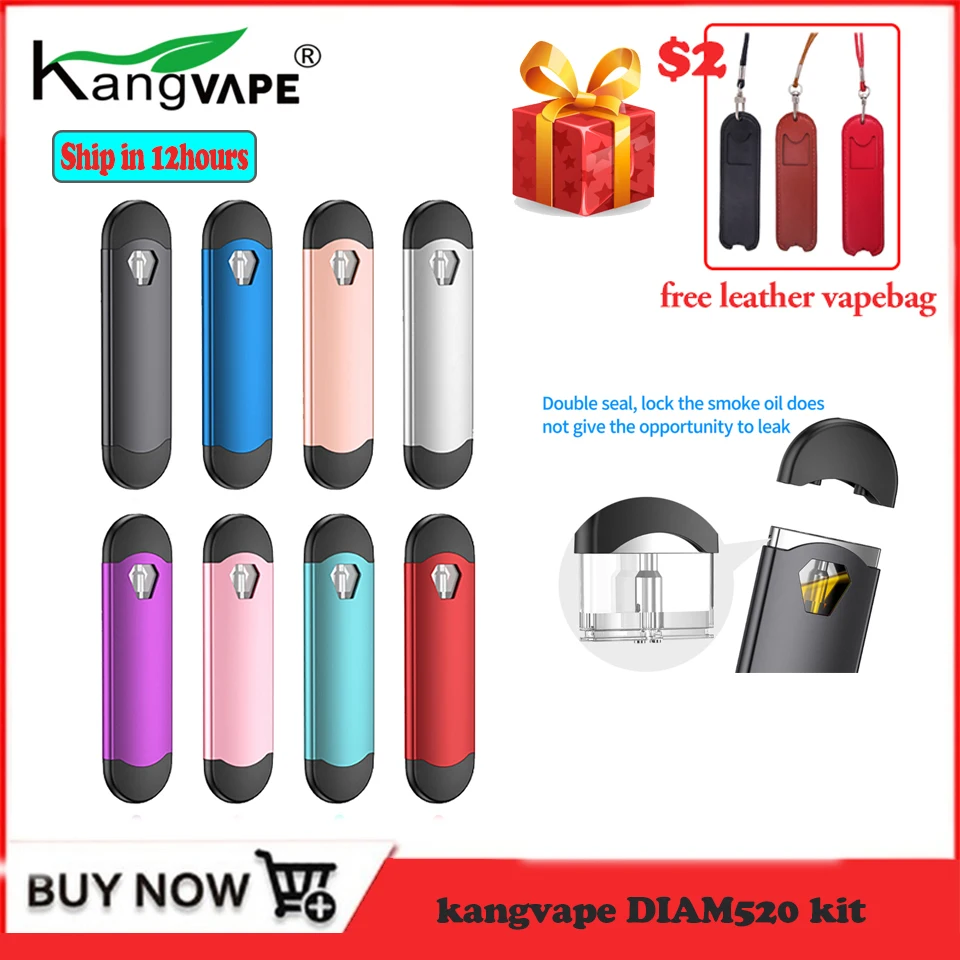 Набор для вейпа оригинальный комплект Kangvape DIAM520 300 мАч стартовый набор ручка с 0 7