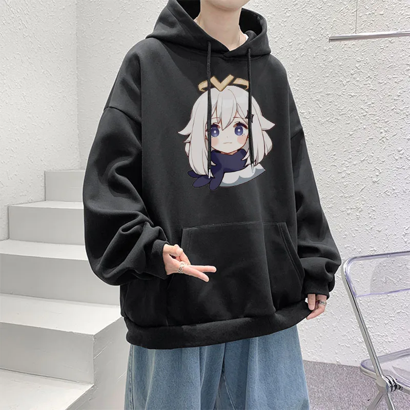 

General Genshin Print Men Hoodies Fashion Unisex Couple Pullover Streetwear Sweatshirts Male Lounge Wear Nicki Minaj Hoodie