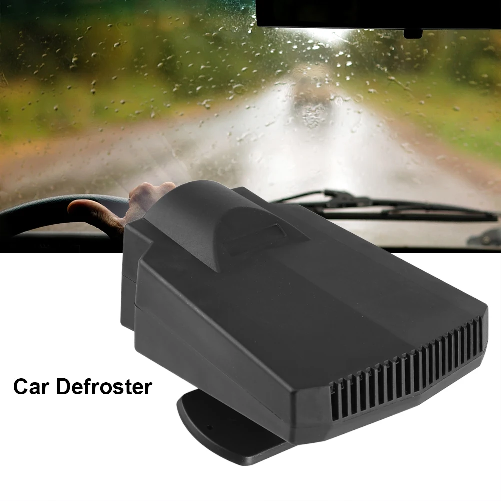 12V 250W Car Heater Defroster 360 Degrees Rotate Portable Cooler Cigarette Lighter Plug Is Built With Fuse | Автомобили и