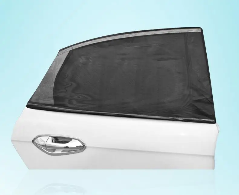 

Солнцезащитный козырек для окна автомобиля, Воздухопроницаемый Сетчатый козырек от солнца, защита от УФ излучения, шторы с москитной сетко...