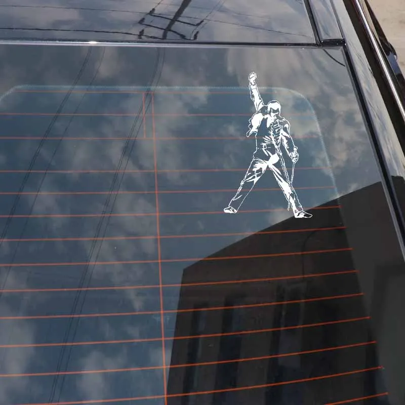 Aliauto Personality Car Sticker Freddie Mercury Vinyl Rock Classic Accessories PVC Decal for Seat Ibiza Passat Golf 7 16cm*10cm |