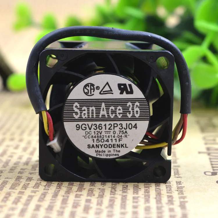 Новый 3 6 см 3628 3625 12V 0.75A 9GV3612P3J04 защиты электродвигателя Вентилятор охлаждения |