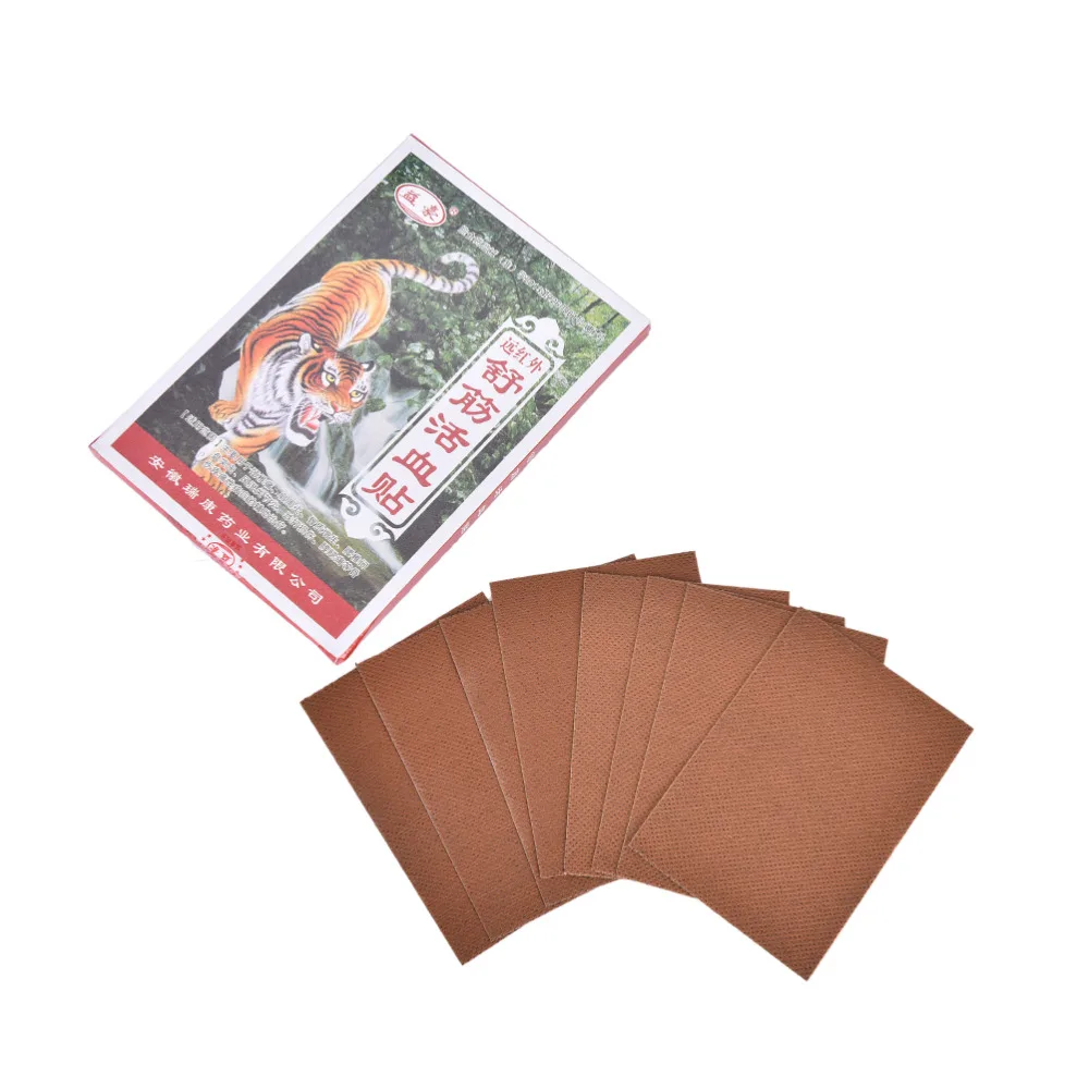 8 шт/2 сумки китайский медицинский пластырь Тигр боль плеча патч облегчение