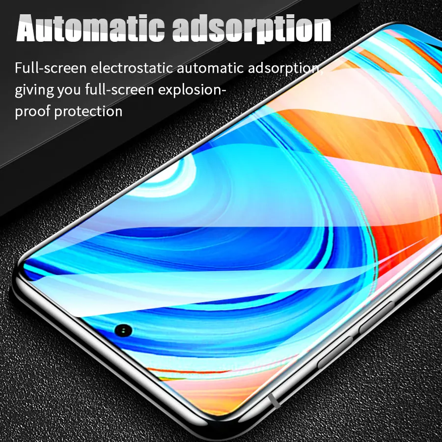 Защитное стекло закаленное 20D для Xiaomi 9 Pro Max 8 8T 7 8A Poco X2 F2|Защитные стёкла и плёнки