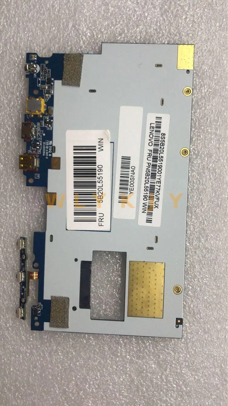Материнская плата MIIX 310 10ICR для планшетного ПК Lenovo Плата ЦП Z8350 память 4 Гб SSD 64 ГБ 100%