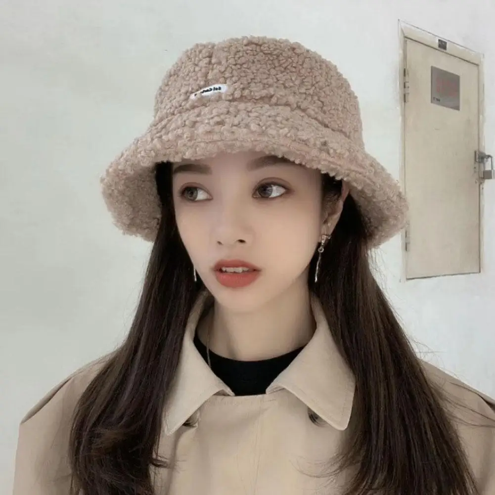 

Женская флисовая Панама с вышивкой и надписью, однотонная