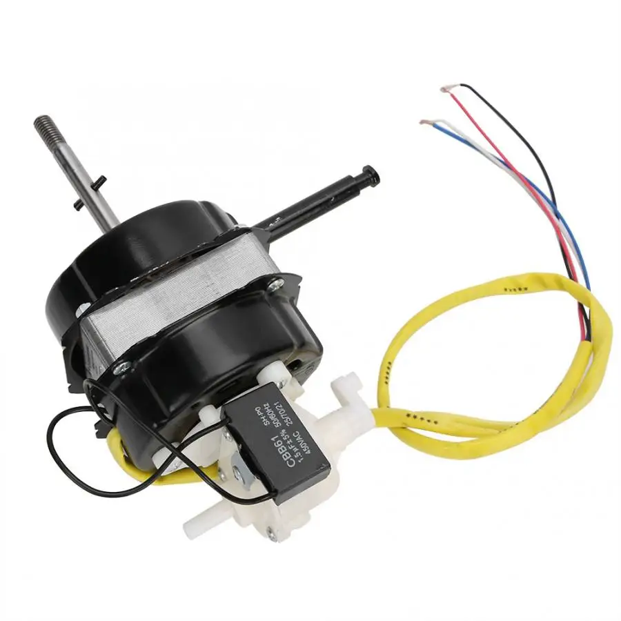 Electric Floor Fan Motor Dual Ball Bearing Accessory with Capacitor Copper Head 220V 60W | Бытовая техника