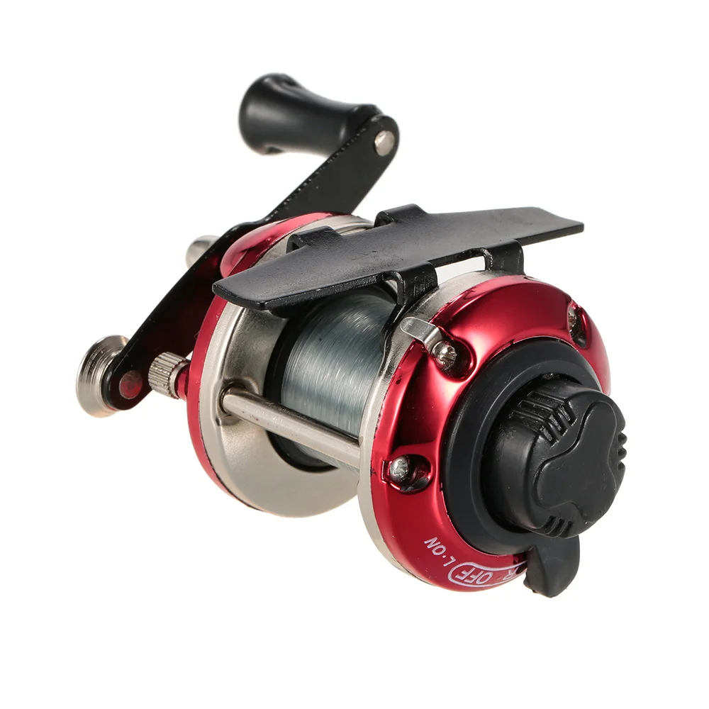 Катушка для подледной рыбалки легкая компактная металлическая конструкция