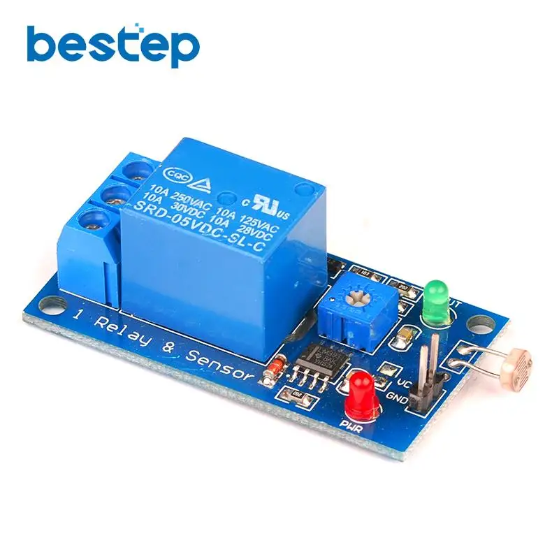 5 в 12 В световой фотопереключатель сенсорный переключатель релейный модуль