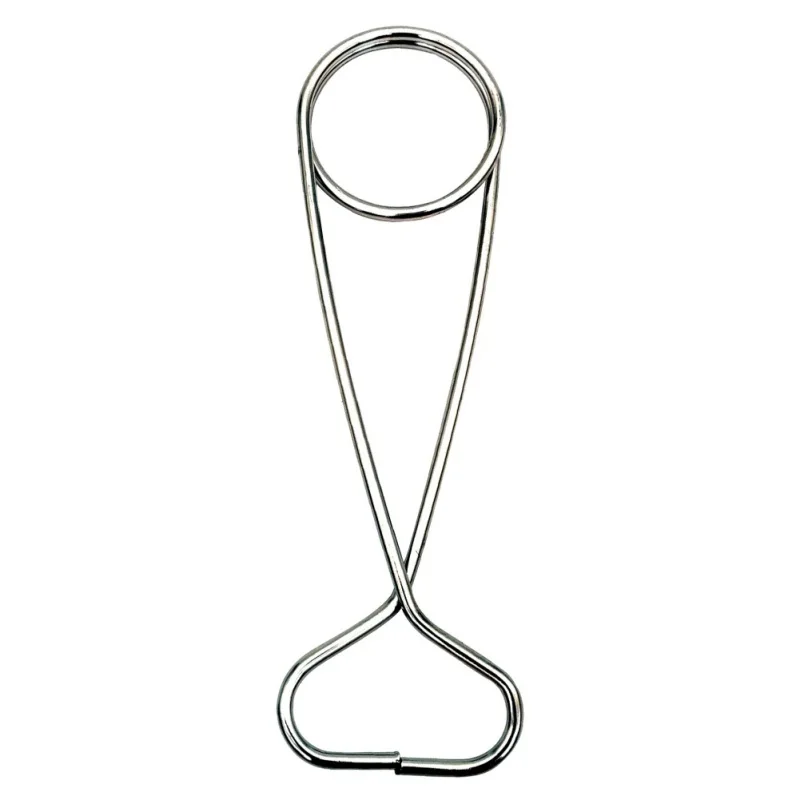 

Outdoor Camping Kettle Hanging Hook Fish Mouth Spreader Outdoor Picnic Fishing Tool Stainless Steel Water Cup Anti-scalding Clip