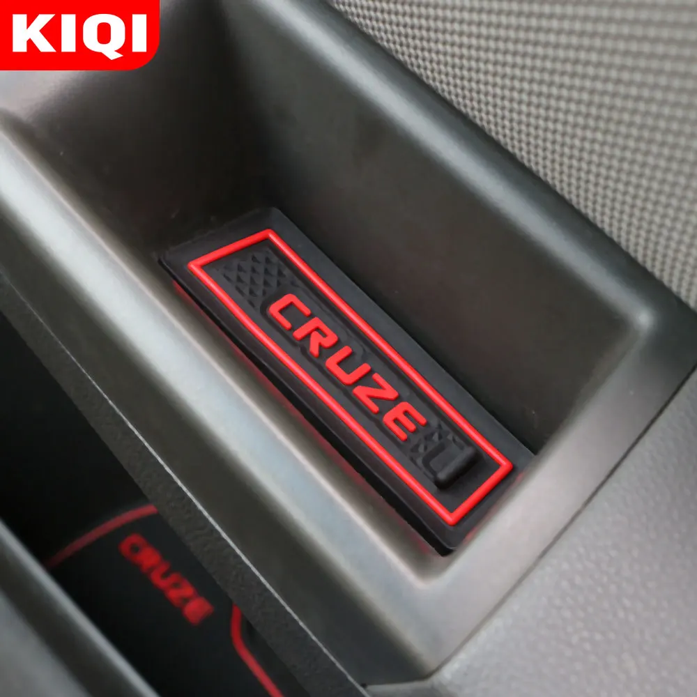 KIQI коврик для паза двери автомобиля Chevrolet Cruze 2009 2015 Аксессуары Противоскользящий