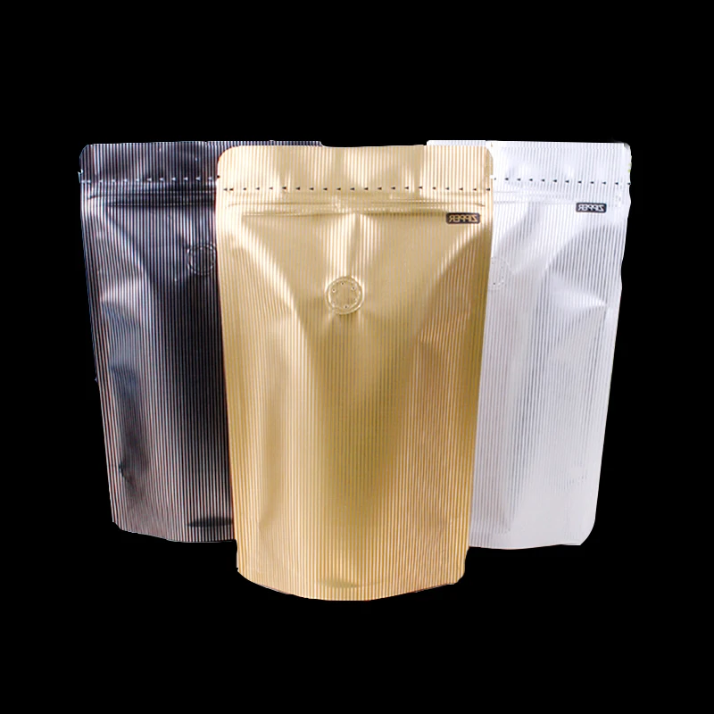 Candy Sugar Snack Granul Powder Chocolate Coffee Grain Food Packaging Bag upright Aluminum Foil Valve Stand-up Pouch Zipper Lock | Дом и сад