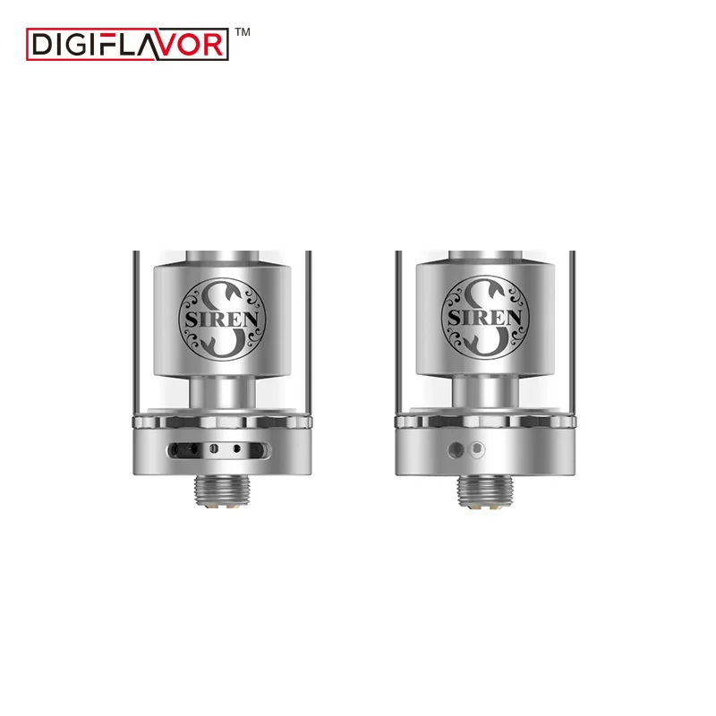 Оригинальный атомайзер Digiflavor Siren V2 GTA MTL бак 2 мл диаметр 22 мм и 9 регулировки