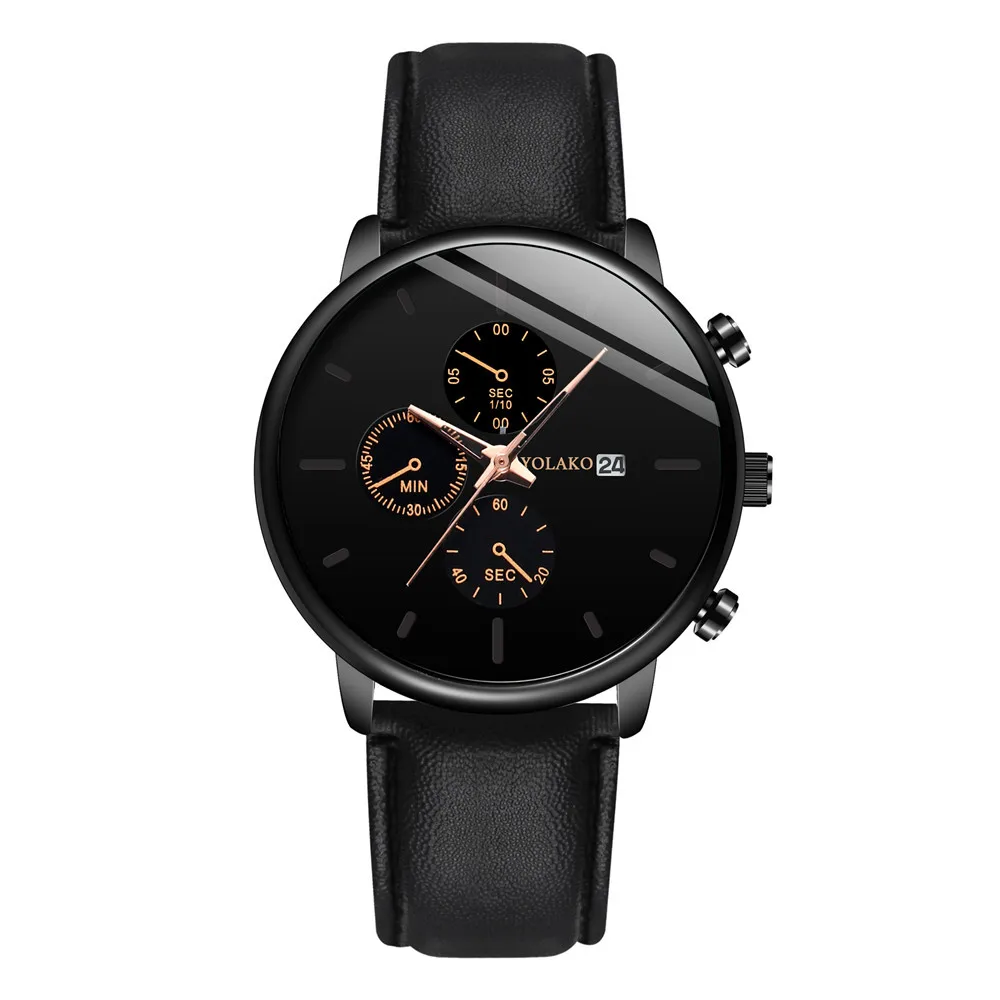 Men Watches 2021 Luxury Men Calendar Leather Strap Quartz Watch Men Military Sports Casual Wrist Watch relogio masculino Clock