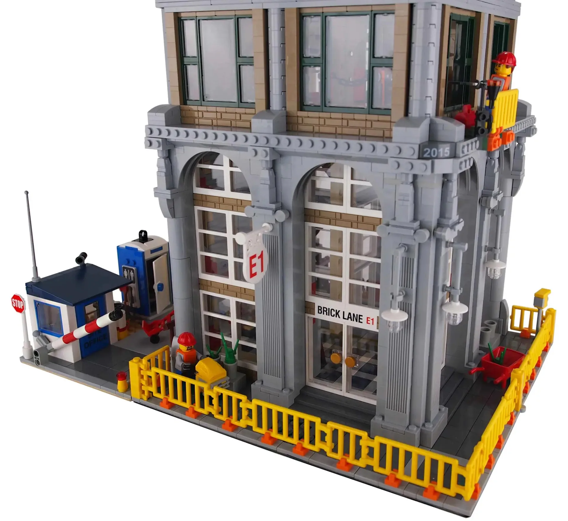 

IN Stock 15031 Street View Series Modular Construction Site Building Blocks Model Bricks Birthday Christmas Gifts for Kids
