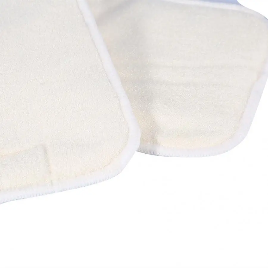 1 шт. пеленки вставки повторного использования 5 Слои площадку бамбуковое волокно