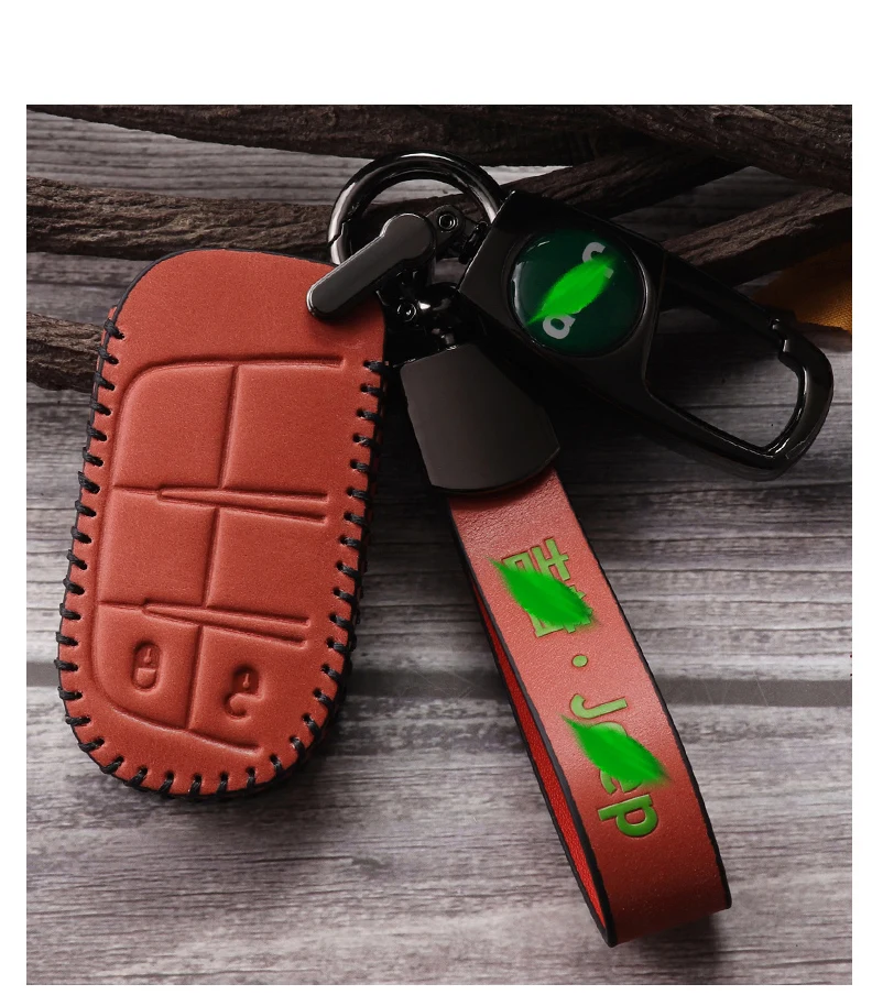 Чехол для ключей Jeep Guide, чехол для ключей Jeep Liberty Freedom Grand Commander Grand Cherokee